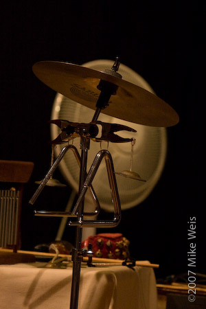 Bob's portable electronic percussion